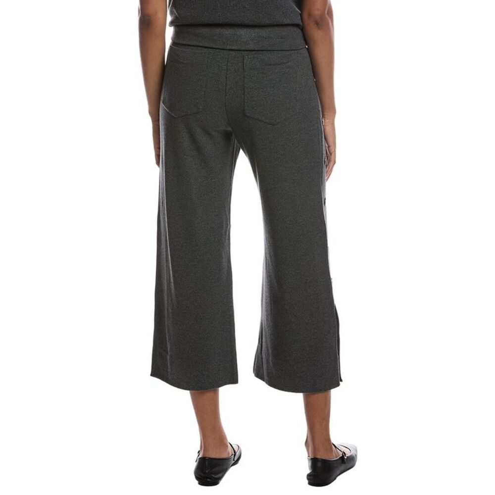 Cabi Womens Snap Crop Pant, Gray - Picture 2 of 3